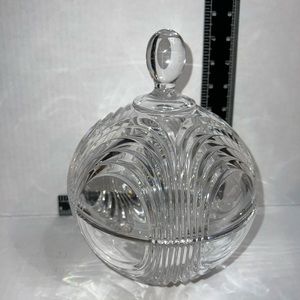 Crystal Candy Bowlb Vintage and Hard to Find